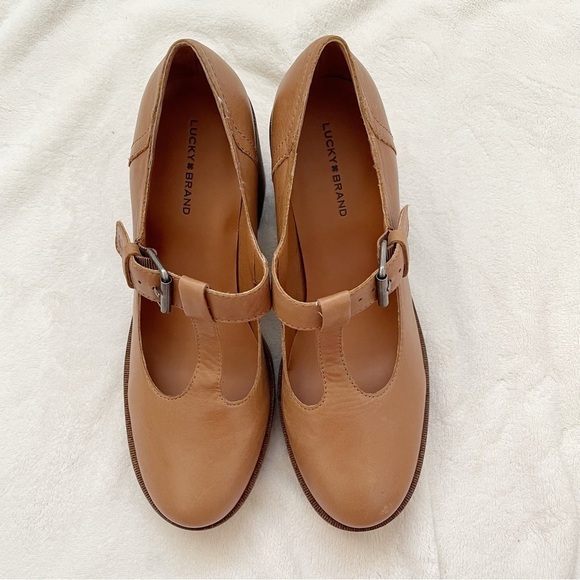 Lucky Brand Ominie Platform Pump Brown - Picture 6 of 8